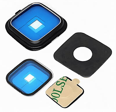 For Samsung Galaxy Note 4 - Replacement Camera Lens Glass Panel And Bracket - Black