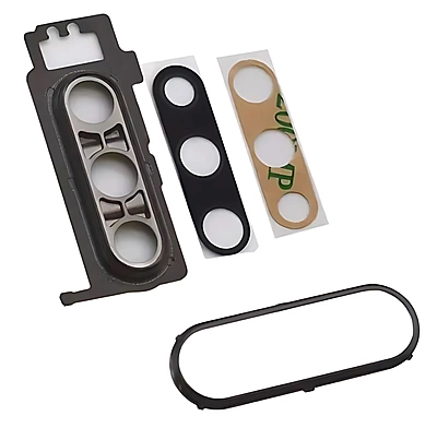For Huawei P30 - Replacement Camera Lens With Adhesive & Bracket - Black