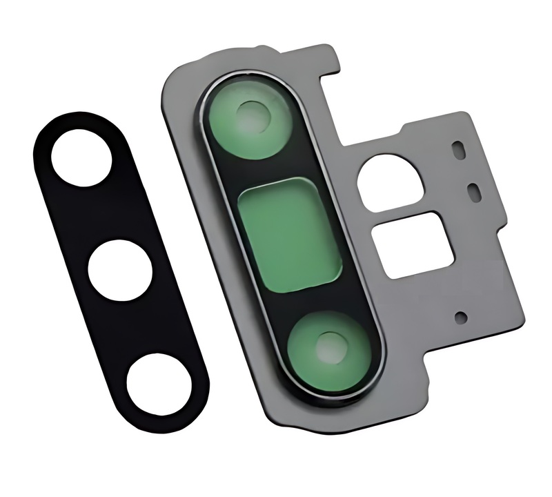 For Samsung Galaxy Note 10 Plus - Replacement Camera Lens With Bracket - Grey