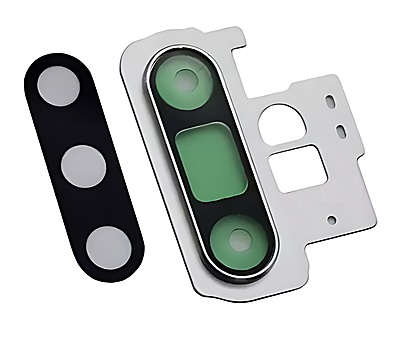 For Samsung Galaxy Note 10 Plus - Replacement Camera Lens With Bracket - Silver