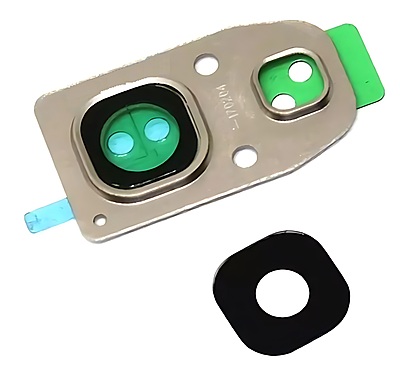 For Samsung Galaxy A320 , A3 2017 - Replacement Camera Lens Bezel , Bracket - Gold