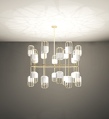 Capsule Chandelier