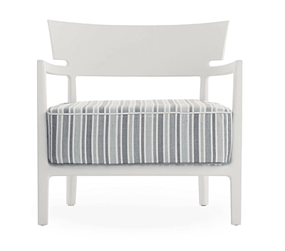 KARTELL - Cara Mat Outdoor - Blanc/Rayures vertes KARTELL - Cara Mat Outdoor - Blanc/Rayures vertes