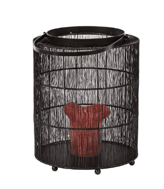 DEKOCANDLE Vertical Wire Hurricane