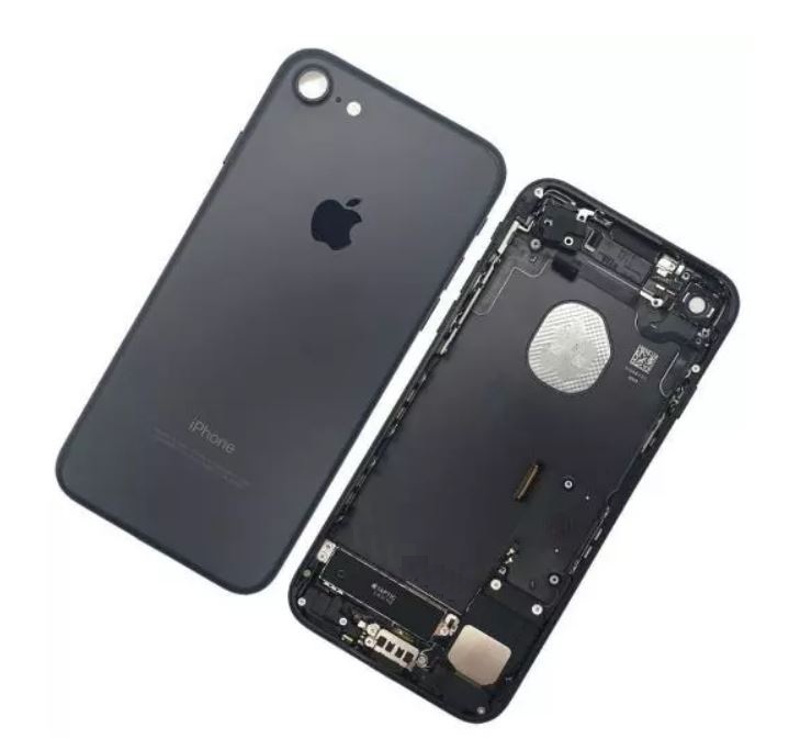 Genuine Apple iPhone 7 - Replacement Rear Housing Assembly With Components - Black - Grade C - Original