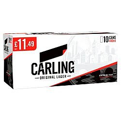Carling 10Pk Twin £11.49 pm