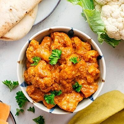 Cauliflower and Sweet Potato Butter Curry Cauliflower and Sweet Potato Butter Curry