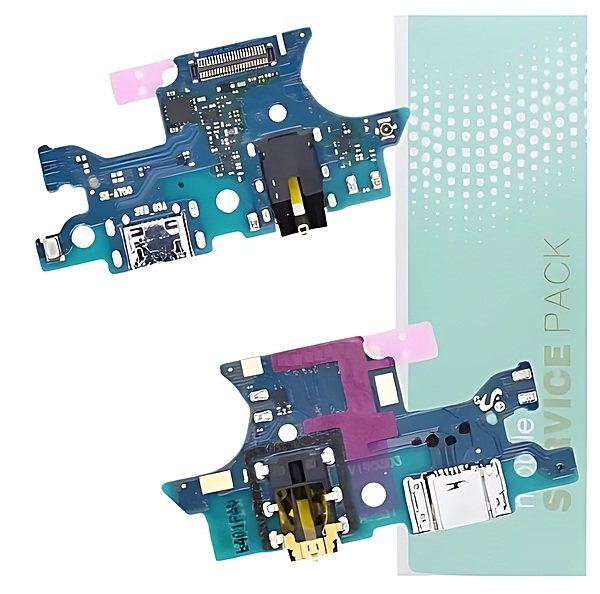 For Samsung A7 2018 , A750 - Replacement Charging Port Board With Audio Port - Service Pack - GH96 - 12081A