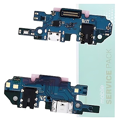 For Samsung A10 , A105 - Replacement Charging Port Board With Audio Port - Service Pack - GH96 - 12549A
