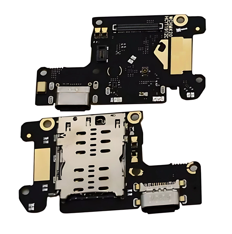 Xiaomi Redmi K20 - Replacement Charging Port Board With Dual SIM Reader & Main Microphone
