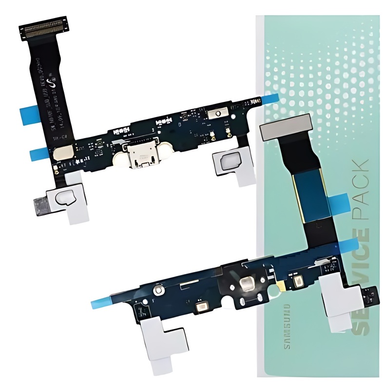 For Samsung Note 4 , N910 - Replacement Charging Port Board With Microphone - Service Pack - GH96 - 12542A