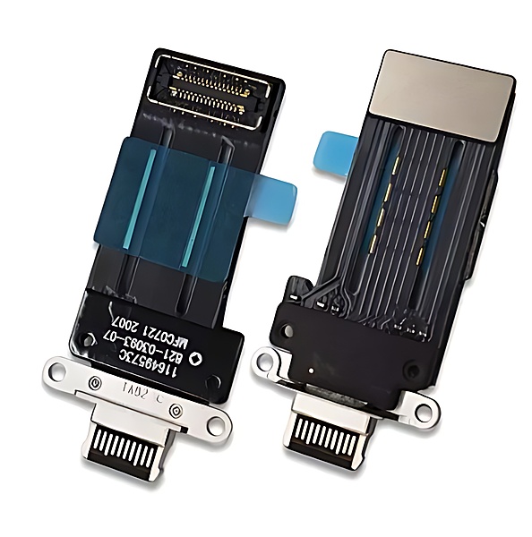 For iPad Pro 11" , 12.9" 2021 , 2022 - Replacement Charging Port Flex Cable - Space Grey