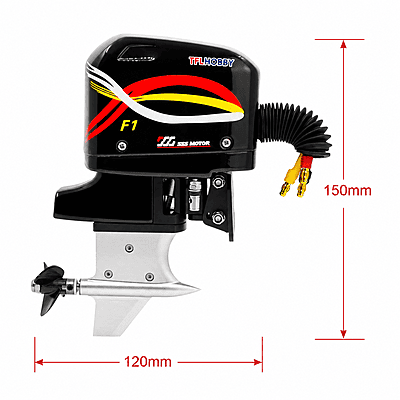 Outboard Drive System (w/Propeller, Motor, Shaft & Hatch) Outboard Drive System (w/Propeller, Motor, Shaft & Hatch)