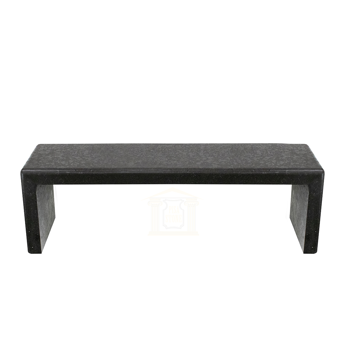 Classic Black Basalt Garden Bench Classic Black Basalt Garden Bench