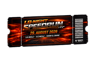 Besucherticket Speedrun 29. August´26 Besucherticket Speedrun 29. August´26
