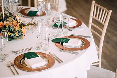 Copper Charger Plates