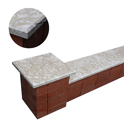 Crema Marfil Pier Caps