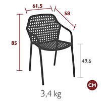 Croisette Dining Armchair