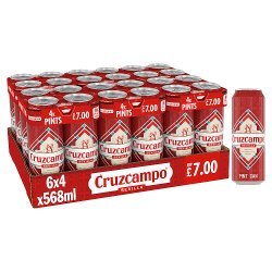 Cruzcampo Pint PM