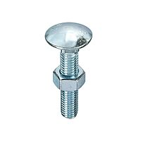 M6 X 50 Cup Square Coach Bolt DIN603/555