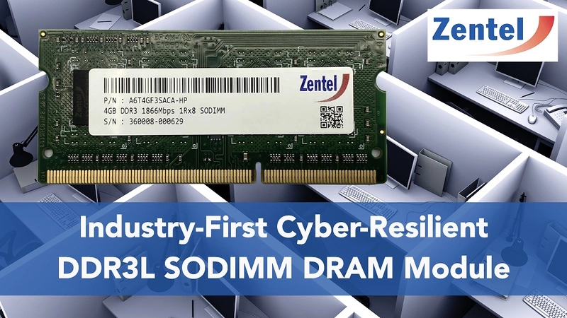 A6T4GF3SACA-HP Zentel SODIMM 4GB, 1R x8 DDR3 Module