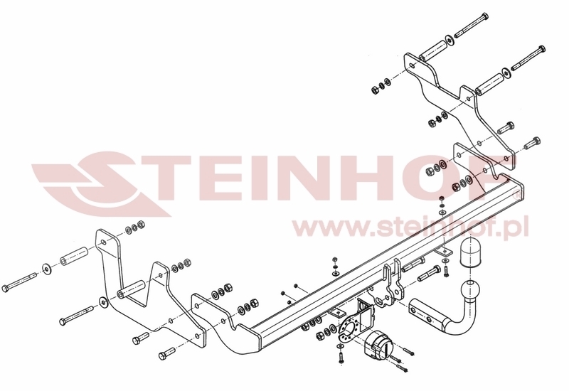 Renault Express (incl. PDC)
(sensors detect the ball)
incl. AdBlue Tow Bar (2021-®) D-008