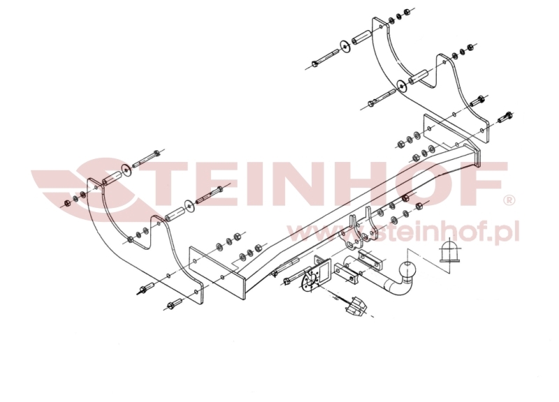 Dacia Logan I MCV
(Estate) Tow Bar (2007-2013) D-052