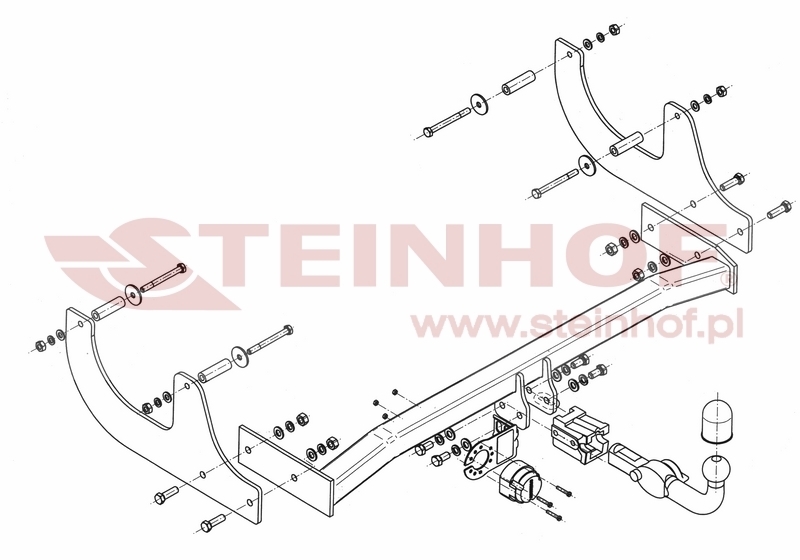 Dacia Logan I MCV
(Estate) Tow Bar (2007-2013) D-053