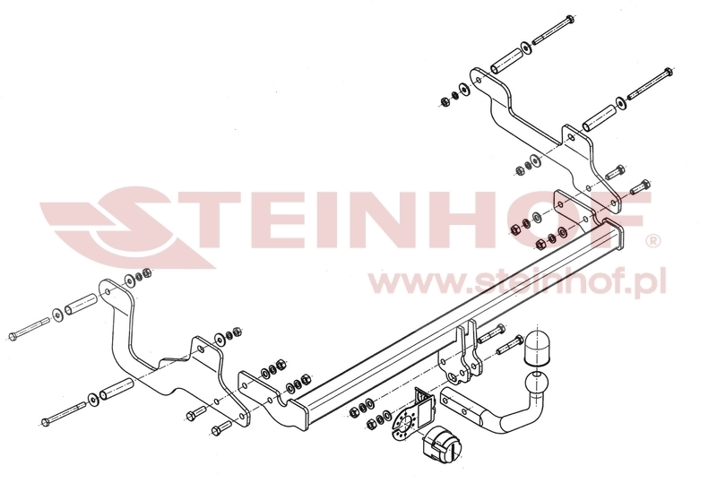 Dacia Lodgy (excl. AdBlue) Tow Bar (2012-®) D-054