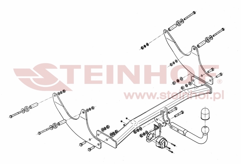 Dacia Logan II MCV
(Estate) Tow Bar (2013-2020) D-056
