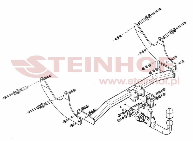Dacia Logan II MCV
(Estate) Tow Bar (2013-2020) D-057