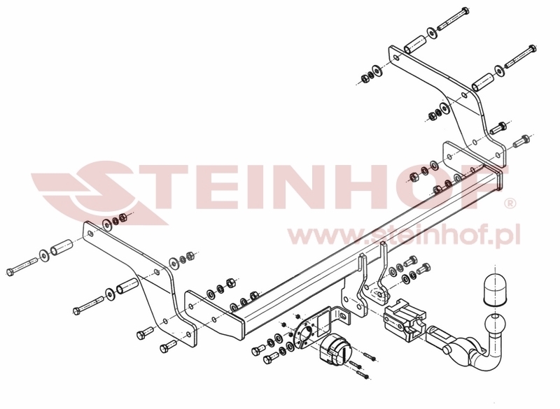 Dacia Sandero II Stepway Tow Bar (2013-2020) D-085