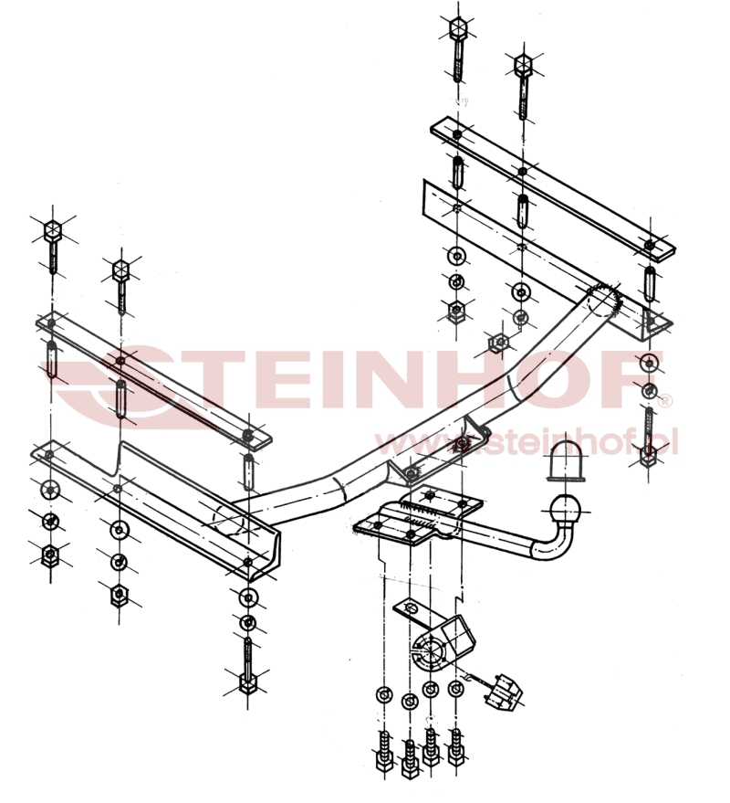 Daewoo Espero 4D
while stocks last Tow Bar (1995-1998) D-120