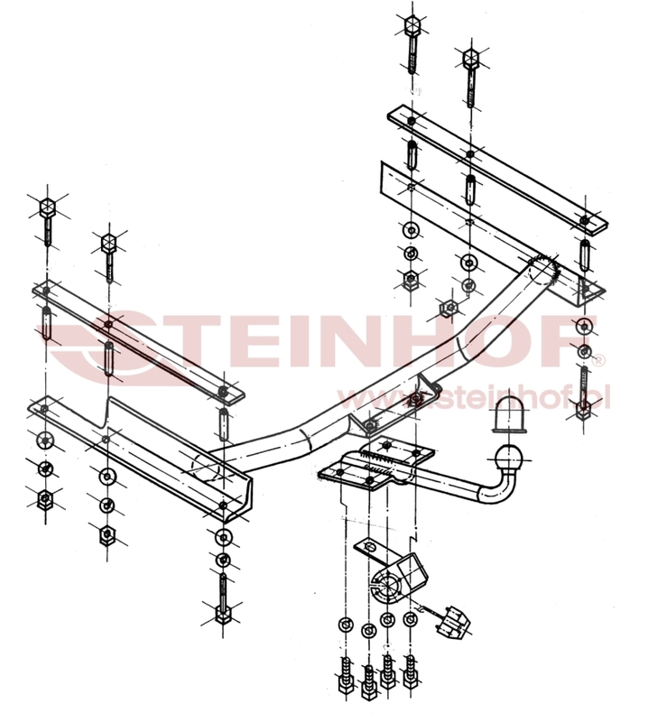 Daewoo Espero 4D
while stocks last Tow Bar (1995-1998) D-120