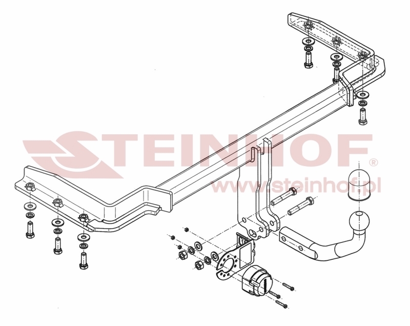 Chevrolet Tacuma / Rezzo Tow Bar (2000-2009) D-180
