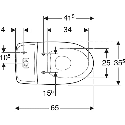 Ifö Spira 6261 grīdas tualetes pods, paaugstināts, ar vertikālu un nosegtu izvadu, 2 režīmu skalošana, Rimfree Ifö Spira 6261 grīdas tualetes pods, paaugstināts, ar vertikālu un nosegtu izvadu, 2 režīmu skalošana, Rimfree