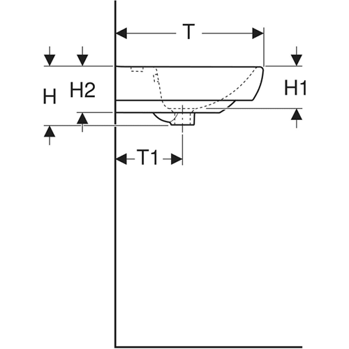 Geberit Selnova Square izlietne Geberit Selnova Square izlietne