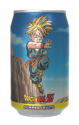 Dragon Ball Z Trunks Summer Fruits Flavour Soda Can (12 x 330ml) Dragon Ball Z Trunks Summer Fruits Flavour Soda Can (12 x 330ml)