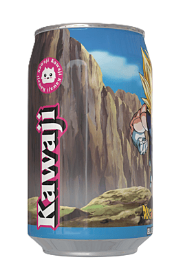 Dragon Ball Z Vegeta Blueberry Flavour Soda Can (12 x 330ml) Dragon Ball Z Vegeta Blueberry Flavour Soda Can (12 x 330ml)