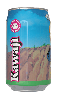 Dragon Ball Z Vegito Apple Flavour Soda Can (12 x 330ml)