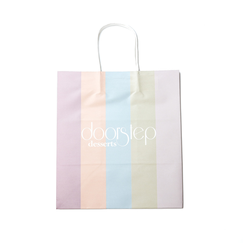Doorstep Desserts Medium Handle Bags (1x500)