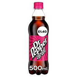 Dr Pepper Zero 500ml PM £1.40