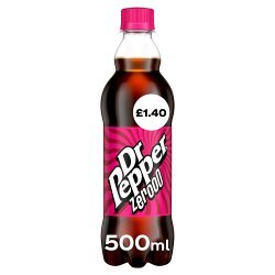 Dr Pepper Zero 500ml PM £1.40