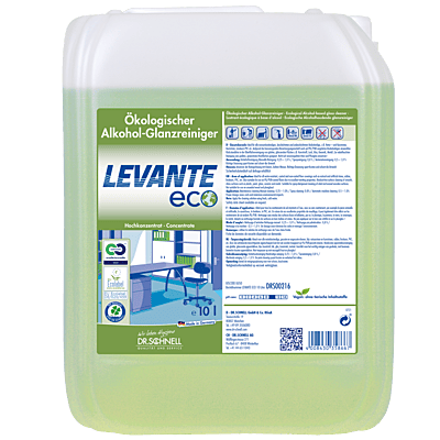 LEVANTE ECO | Ökologischer Alkohol-Glanzreiniger | 10 Liter