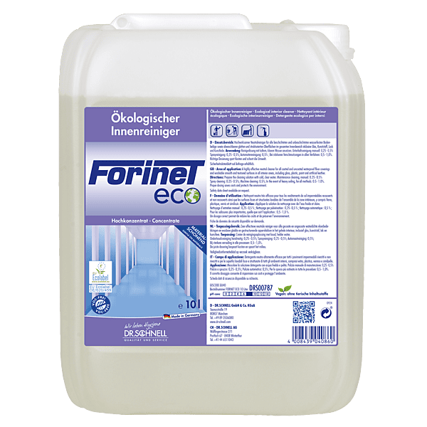 FORINET ECO | Ökologischer Innenreiniger | 10 Liter