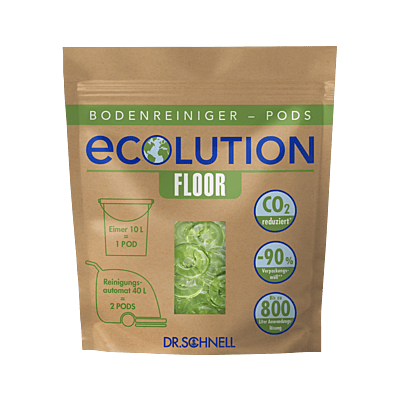 ECOLUTION FLOOR PODS | Bodenreiniger-PODS | Packung à 200 g
