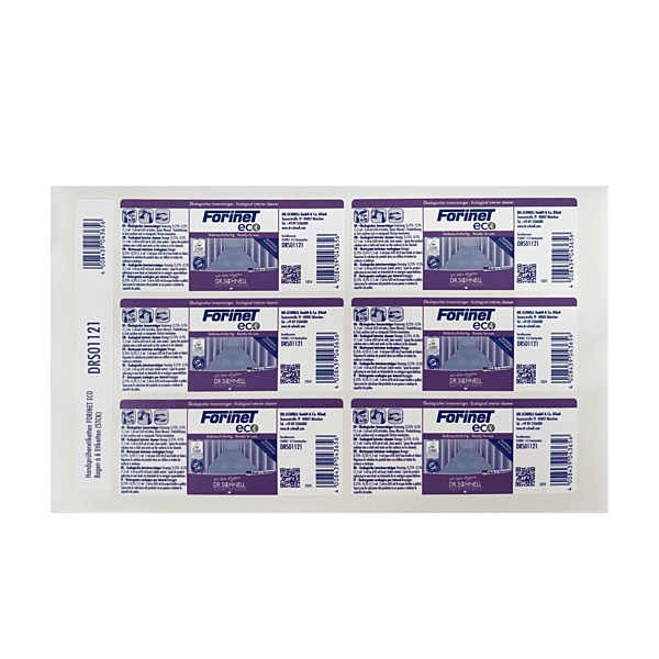 Handsprüher Etiketten | FORINET ECO | 6 Etiketten