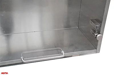 345 - Pensile con porte in vetro, dim. 1200x280x1100mm