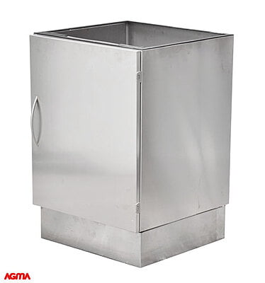 152  - Modulo con porta battente e zoccolo, dim. 600x580x870mm