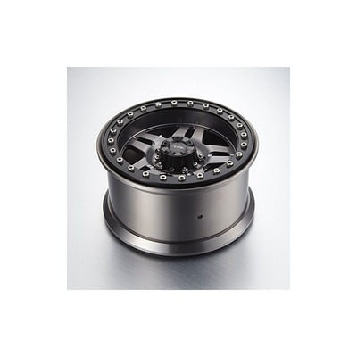 TFL Aluminium 3.8 inch 5-Spoked Wheels (Grey/Black) TFL Aluminium 3.8 inch 5-Spoked Wheels (Grey/Black)